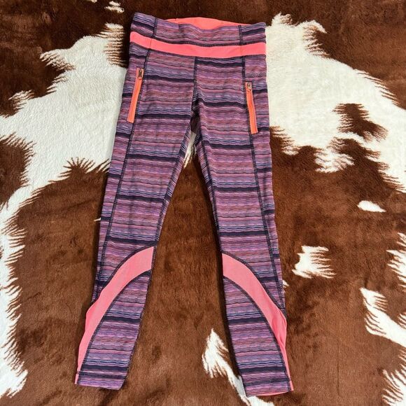 Lululemon Inspire Tight II Space Dye Twist Naval Blue 4 - Picture 4 of 11